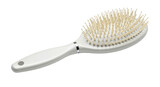 Isolated White Hair Brush