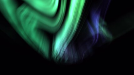 Wall Mural - Aurora Enchanted Beauty Animation Background Loop