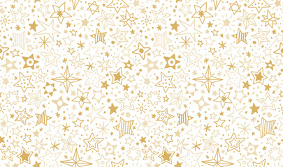 Funny stars doodle hand drawn icon set. Outline drawing stars line clipart symbol collection