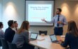 © lian - Business Seminar Soft Blur - Gentle blur of a business seminar or workshop with blurred figures. High quality