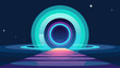 © Arpita - futuristic time travel portal background