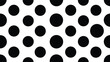 © Wesly - Large Black Polka Dot Pattern Icon.