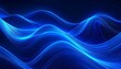 © RIKHO - Blue Abstract Wave Background. (2)