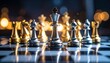 © expojad - Chess pieces on a board, symbolizing strategy and leadership