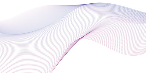 Wall Mural - abstract colorful flowing wave curved lines, social network communication, technology curve line bac
