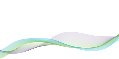 Wall Mural - abstract colorful flowing wave curved lines, social network communication, technology curve line bac