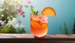 © Judith - the hugo spritz is a visually appealing summer cocktail with floral notes