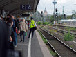 © VGV - Koln Deutz Bahnhof: Busy Train Station Scene in Germany