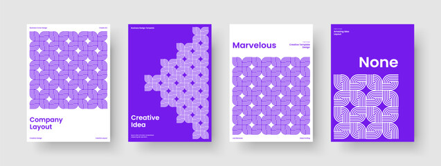 Canvas Print - abstract brochure design. geometric business presentation layout. isolated banner template. backgrou