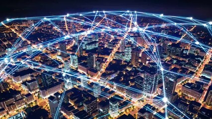 Idea of Wireless Data Transmission Across Network in Advanced Urban Environment