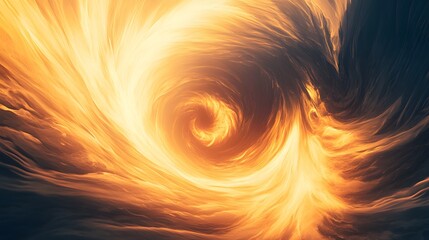 Wall Mural - abstract swirling design with fiery colors.