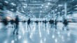 © Johannes - blur motion image of people ice skating in the ice rink indoors no logos no brands ar 169