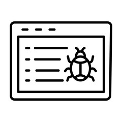 Bug Icon
