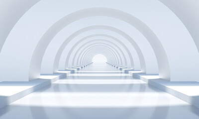 Wall Mural - abstract architecture background 3d render