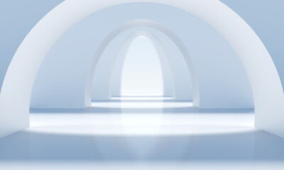 Wall Mural - abstract architecture background 3d render
