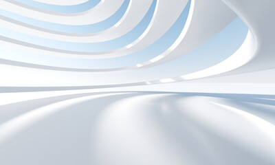 Wall Mural - abstract architecture background 3d render
