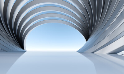 Wall Mural - abstract architecture background 3d render