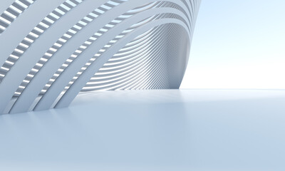 Wall Mural - abstract architecture background 3d render