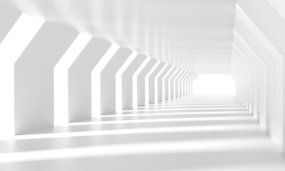 Wall Mural - abstract architecture background 3d render
