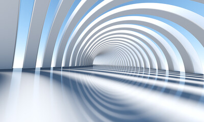 Wall Mural - abstract architecture background 3d render
