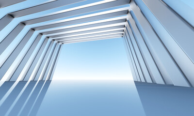 Wall Mural - abstract architecture background 3d render
