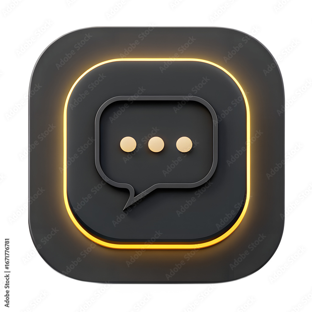 Dark UI speech bubble no background in PNG format .Perfect for UI/UX ...