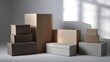 © Juan - Stacked boxes styled product photography concept lifestyle packaging commerce retail design inspiration image