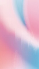 Wall Mural - Pastel abstract brushstrokes blending smoothly into one another creating soft gradient transitions in gentle minimalist form