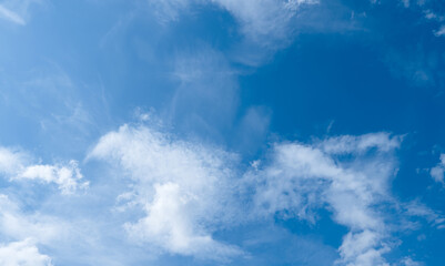 Wall Mural - sky blue, cloud background,panorama landscape white abstract texture of cloudy for summer design,nat