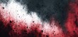 © Durian - Abstract splatter art with a mix of red, white, and dark tones