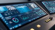 © Sticky Finger - modern control panel displaying data analytics and monitoring systems