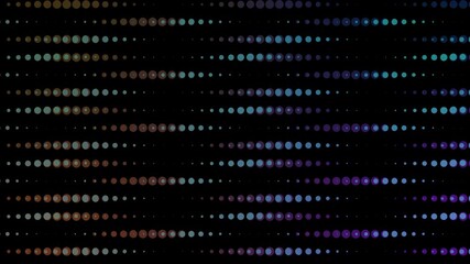 Dotted background animation for a creative backdrop, motion graphic element.