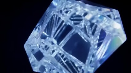 Intricate geometric crystal patterns