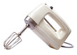 © msdvect - A vintage electric hand mixer with beaters, isolated on a transparent background