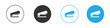 © Zrobac - Stapler icon for app and web design. Simple element illustration.