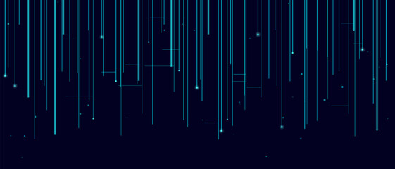 Digital vector tech background with futuristic lines and geometric patterns.