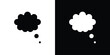 © Zrobac - Thought bubble icon for web design. solid vector icons