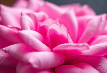 Wall Mural - Softly overlapping rose petals, pastel hues, blurred edges,  flower background,  pink