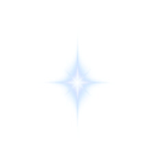 Wall Mural - Neon Sparkling Star with Shining Rays Png