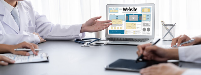 Website design software provide brisk template for online retail business and e-commerce