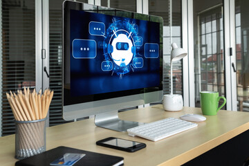 chatbot software application for modish online business that automatically reply to customer questio