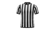 © Mohsin - Professional referee shirt with classic black and white vertical stripes, perfect for sports and game officiating