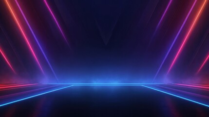 Wall Mural - stunning photo of futuristic esport background for gaming live streaming. esport game tournament com