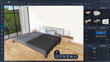 © Gorodenkoff - Interior Designer Using Advanced 3D Modeling Software on a Computer to Create a Modern Bedroom Space Layout. Specialist Creating a Stylish Environment with Creativity and Precision