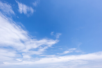 Wall Mural - clear blue sky background,clouds with background.