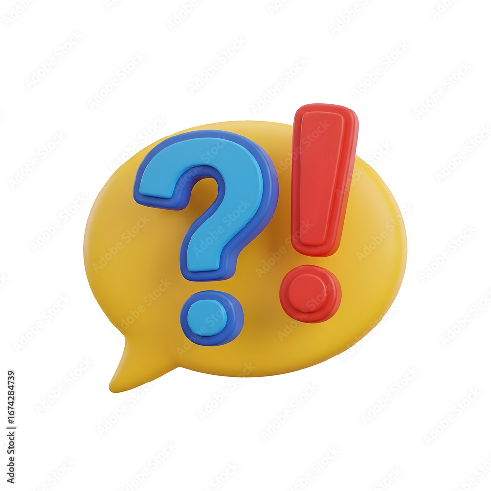 Question Mark For Tutorial Creating 3D Question & Exclamation Marks with Transparent Background in ...