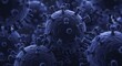 © si9nzation - Microscopic virus cells detailed study concept with medical research for global pandemic outbreak and its potential impact