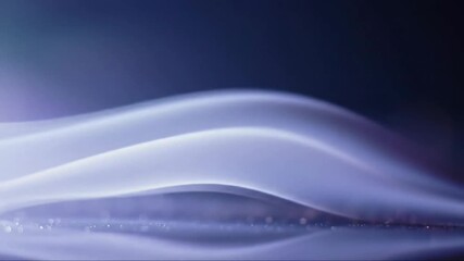 Wall Mural - Blue and white background with a wavy line in the middle
