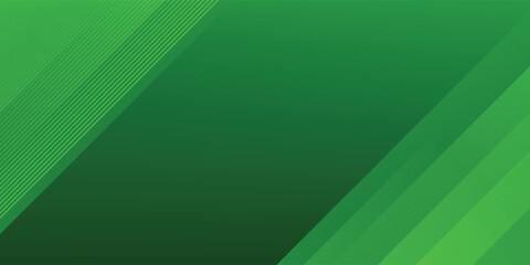 Poster - abstract green sporty background template vector with shiny lines and lights. green background with 