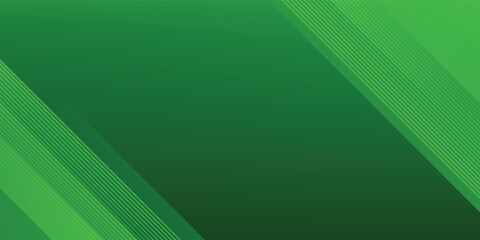 Poster - abstract green sporty background template vector with shiny lines and lights. green background with 